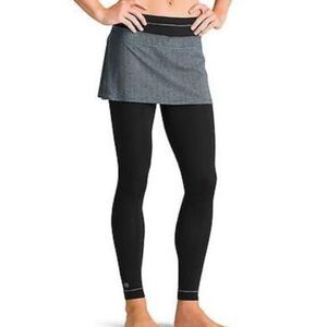 Athleta suit up placid 2 in 1 tights skirted‎